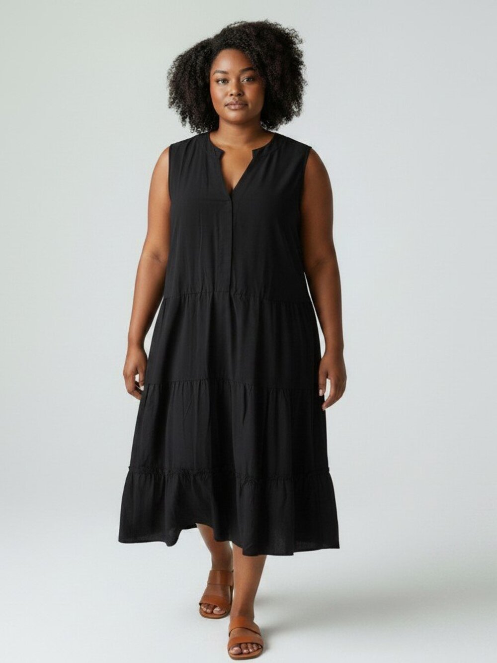 🖤 BloomChic Tiered Dress | Size 1X | NWT
